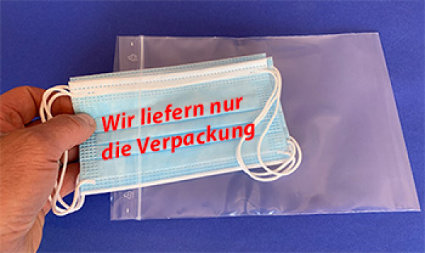 Druckverschlussbeutel aus LDPE, 150 x 220 mm
